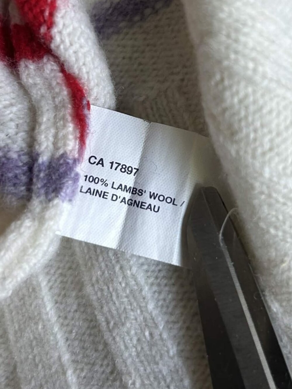 GAP Cream Striped Wool Sweater ALT ASO Hermione Granger - Picture 7 of 8
